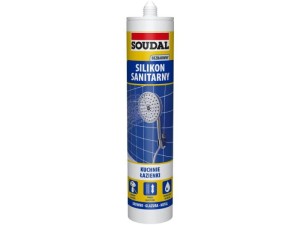 SILIKON SOUDAL SANITARNY BEZBARWNY 280ml. STOP 10 LAT GWARANCJI