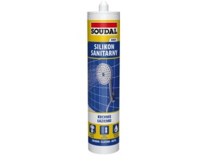 SILIKON SOUDAL SANITARNY BIAŁY 280ml. STOP 10 LAT GWARANCJI