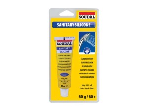 SILIKON SOUDAL SANITARNY BIAŁY  60g