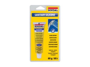 SILIKON SOUDAL SANITARNY BEZBARWNY  60g