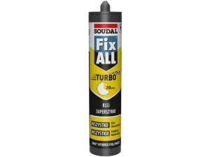 SOUDAL KLEJ USZCZELNIACZ FIXALL TURBO BIAŁY 290ml