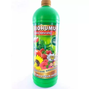 BIOHUMUS LIFE WSZYSTKIE ROŚLINY 1L NAWÓZ NATURALNY