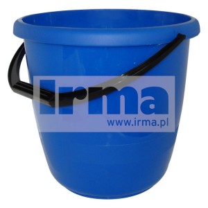 WIADRO DOMOWE OKRĄGŁE AGD 15L KOLOROWE