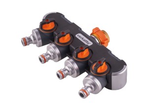 ROZDZIELACZ 4-DROŻNY V-PUS 3/1"-1/2" VERKATTO