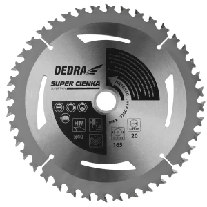 PIŁA WIDIOWA DEDRA SUPER THIN  DO DREWNA 185x20x1,1x1,6mm 24Z