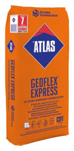 KLEJ DO GLAZURY ATLAS GEOFLEX 25kg EXPRES KLEJ ŻELOWY