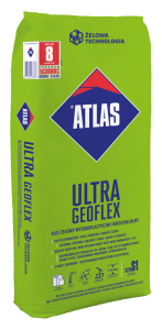 KLEJ DO GLAZURY ATLAS GEOFLEX 25kg ULTRA ZIELONY KLEJ ŻELOWY 2-15 mm
