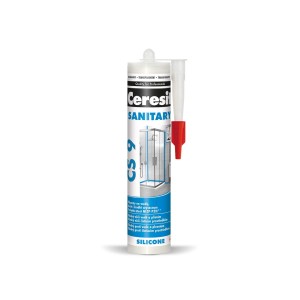 SILIKON CERESIT CS9 SANITARNY SZARY 280ml