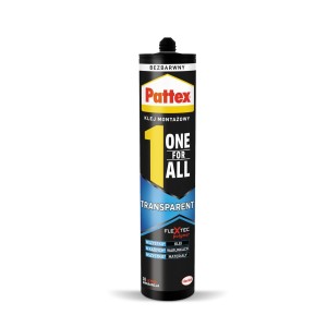 PATTEX ONE 4 ALL 290g TRANSPARENT.