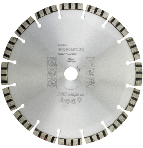 TARCZA DIAMENTOWA 125mm TURBO CONCRETE HEAVY DUTY