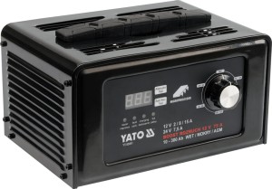PROSTOWNIK ELEKTRONICZNY Z ROZRUCHEM 12/24V 15A YATO