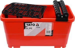 WIADRO DO FUGOWANIA YATO 22L KRATKA/ROLKA