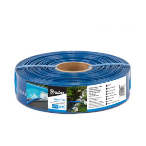 WĄŻ PŁASKI AQUA-FLAT PE/EVA 11/4" x 10m BLACKWASH BRADAS