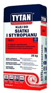TYTAN KLEJ DO SIATKI I STYROPIANU IS21 25kg SZARY