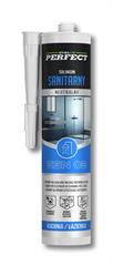 SILIKON SANITARNY NEUTRALNY BIAŁY 280ml STALCO PERFECT