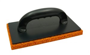 PACA Z GĄBKĄ GUMOWĄ POMARAŃCZOWĄ 18mm 130x250 SOLID