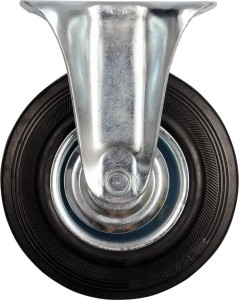 KOŁO  75 STAŁE METAL/GUMA VOREL