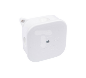 PUSZKA HERMETYCZNA PUSTA 85x85x40 IP42 BIAŁA Z WKŁADEM