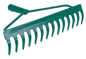 GRABIE METALOWE 14 ZĘBNE N/O KABŁĄK