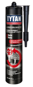 USZCZELNIACZ DEKARSKI SPECJALISTYCZNY BEZBARWNY 310ml TYTAN PROFESSIONAL