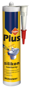 SILIKON TYTAN SUPER PLUS SANITARNY BEZBARWNY 280ml.