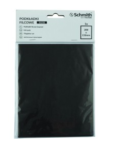 PODKŁADKI FILCOWE SCHMITH BRĄZOWE 200x150mm