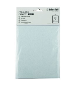 PODKŁADKI FILCOWE SCHMITH BIAŁE