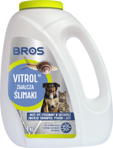 BROS VITROL 200g ZWALCZA ŚLIMAKI ,BEZPIECZNY DLA ZWIERZĄT