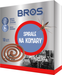 BROS SPIRALA NA KOMARY 10szt