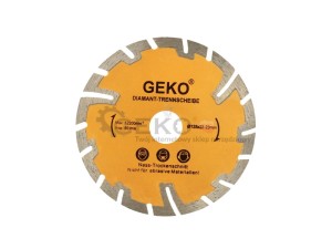TARCZA DIAMENTOWA 125mm GŁĘBOKIE CIĘCIE GEKO