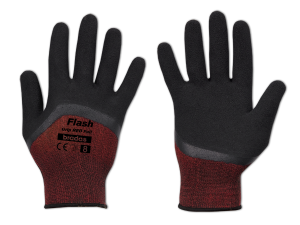 RĘKAWICE ROBOCZE BRADAS FLASH GRIP RED FULL LATEKS 11