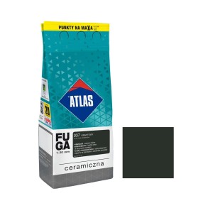 ATLAS FUGA CERAMICZNA 037 GRAFITOWY 2kg ALUBAG 1-20mm
