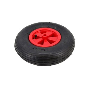 KOŁO POMPOWANE 350 PLASTIKOWE AW 2PR CZERWONE