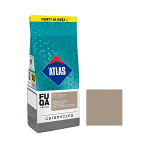 ATLAS FUGA CERAMICZNA 211 CEMENTOWY 2kg ALUBAG 1-20mm