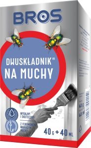 BROS DWUSKŁADNIK PREPARAT NA MUCHY