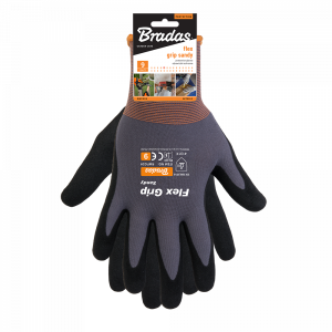 RĘKAWICE ROBOCZE BRADAS FLEX GRIP SANDY PRO NITRYL 10