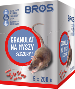 BROS GRANULAT NA MYSZY I SZCZURY 200g