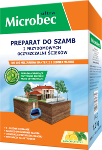 BROS MICROBEC 25g SASZETKA PREPARAT DO SZAMB I OCZYSZCZALNI