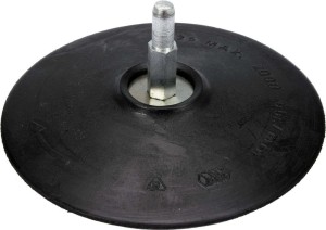 TARCZA GUMOWA 125mm ŚRUBA