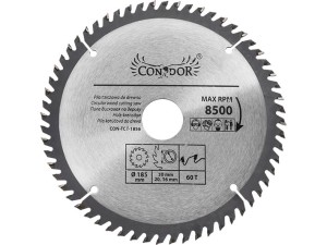 PIŁA WIDIOWA CONDOR 185x30mm 60T TARCZA DO PILARKI